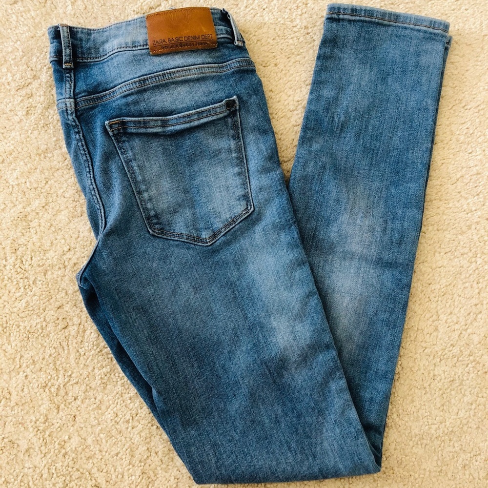Zara Z1975 Hi-rise skinny jeans